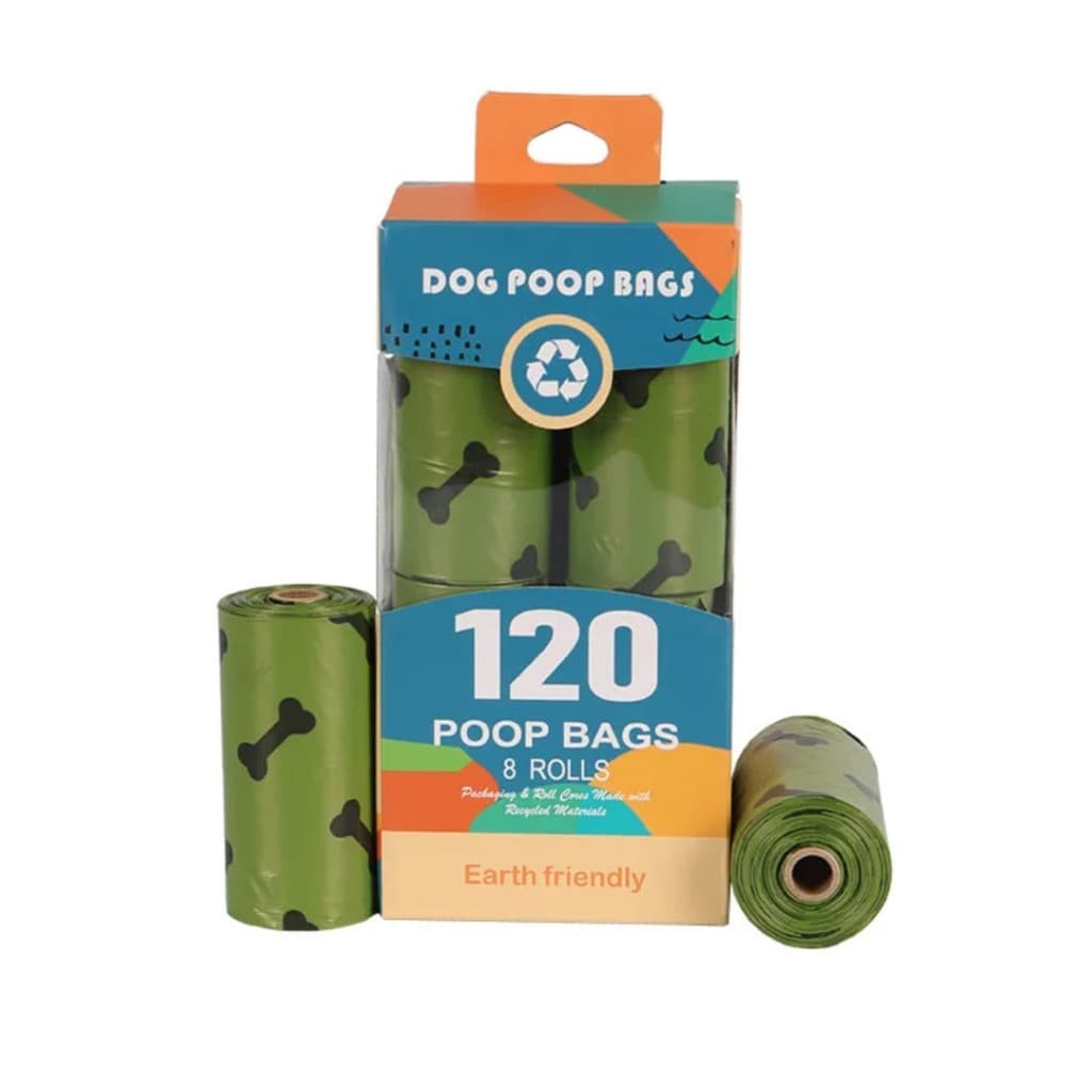 Heavy-Duty Leak-Proof Dog Poop Bags (120 Count)