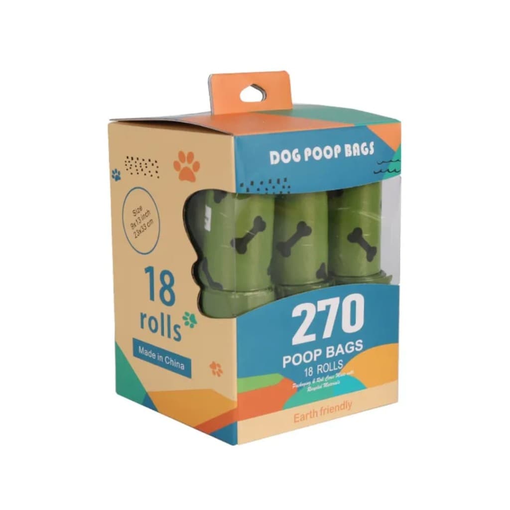 Heavy-Duty Leak-Proof Dog Poop Bags (270 Count)